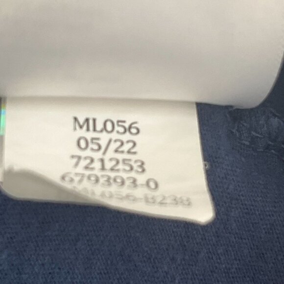 The North Face Shirt Adult XL Blue Graphic Print Logo Short Sleeve Crew Neck - Picture 5 of 6